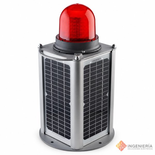 Baliza solar de obstrucción MUCCO SNT-U125-SLT25 - PPS Ingeniería
