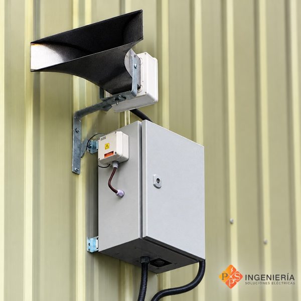 Siren Light Box 132 (Compatible con sensor sismico) — PPS Ingeniería